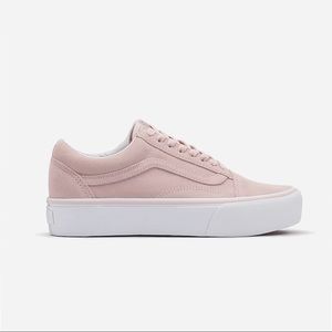 Vans Old Skool Platform in Sepia Rose